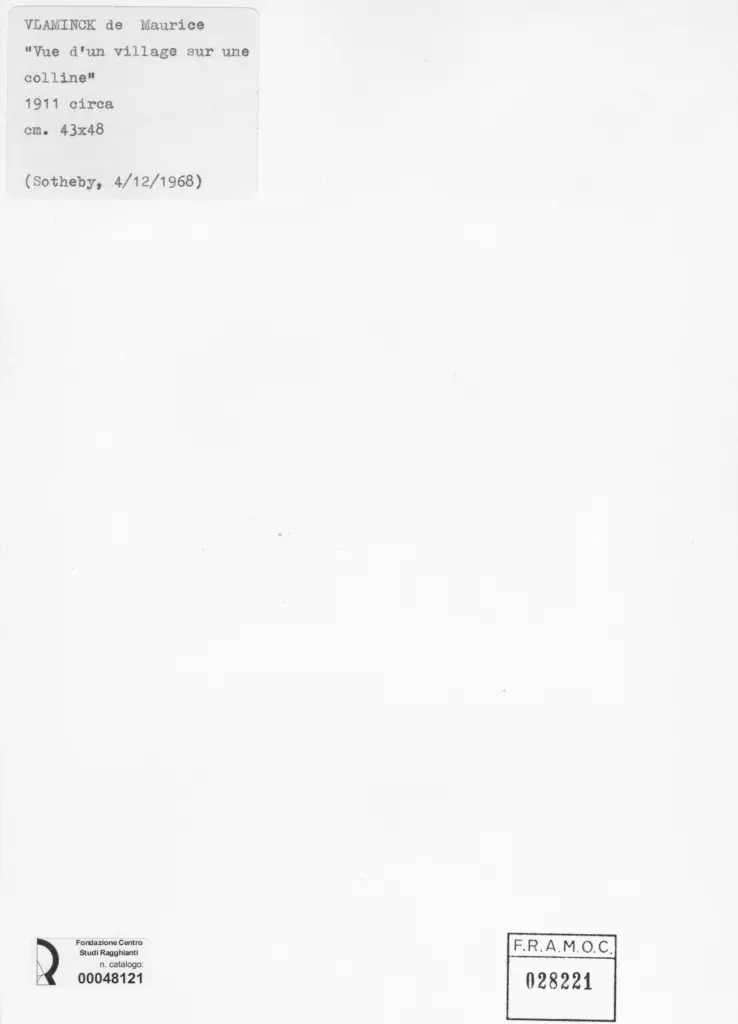 Galerie Bernheim-Jeune , Vlaminck, Maurice , retro