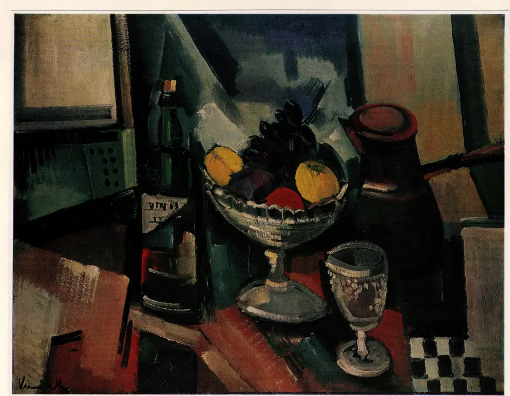 Galerie Bernheim-Jeune , Vlaminck, Maurice - sec. XX - Nature morte , fronte