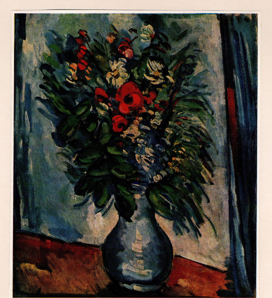 Galerie Bernheim-Jeune , Vlaminck, Maurice - sec. XX - Grand bouquet de fleurs , fronte