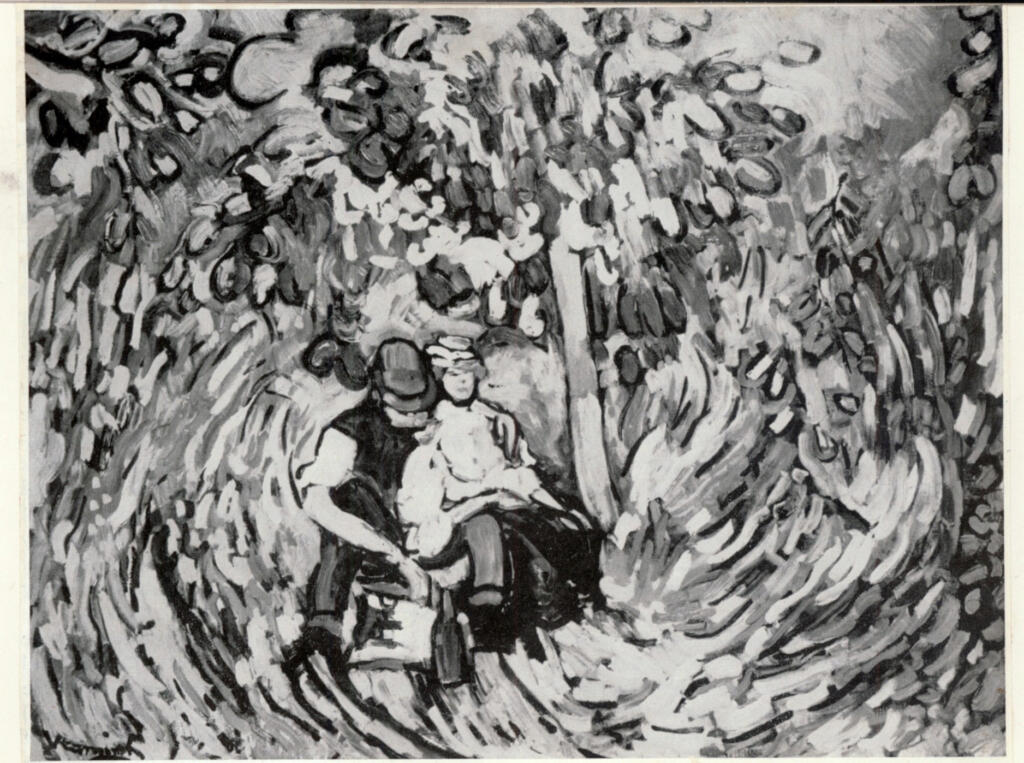 Anonimo , Vlaminck, Maurice - sec. XX - La Partie de Campagne , fronte