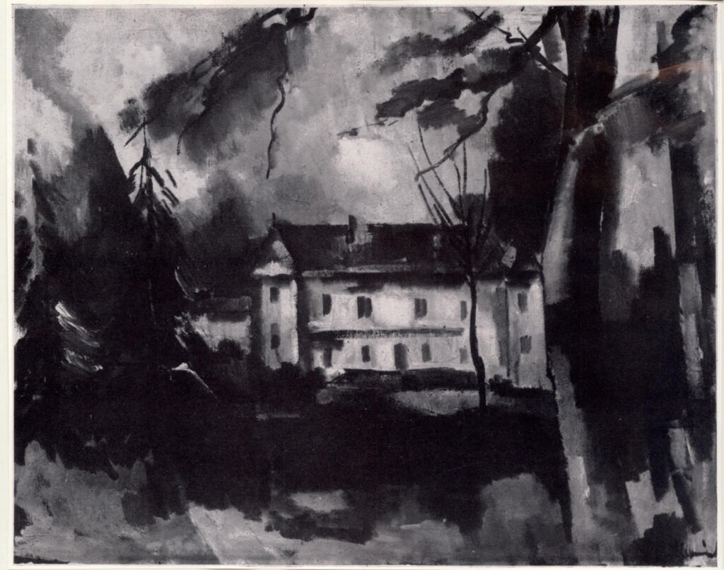 Vlaminck, Maurice , Le Chateau dans le Parc -