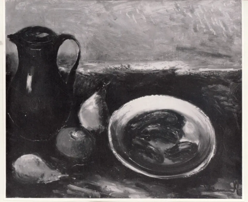 Vlaminck, Maurice , Nature morte avec poires