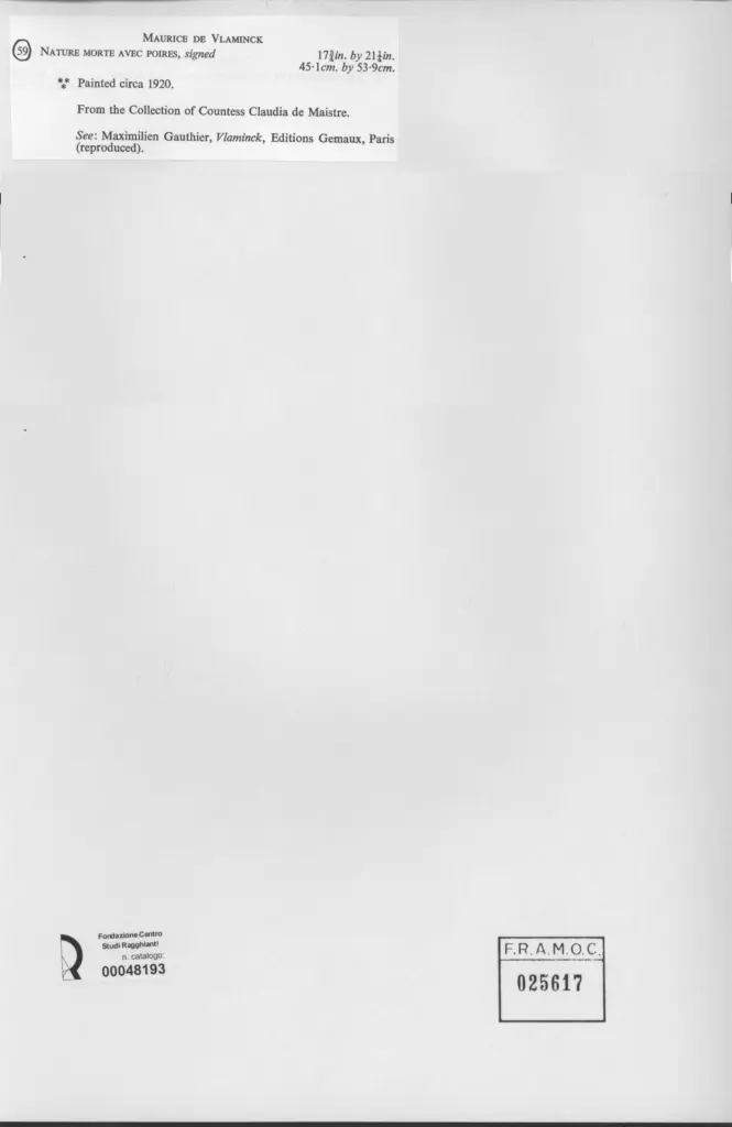 Anonimo, Anonimo , retro