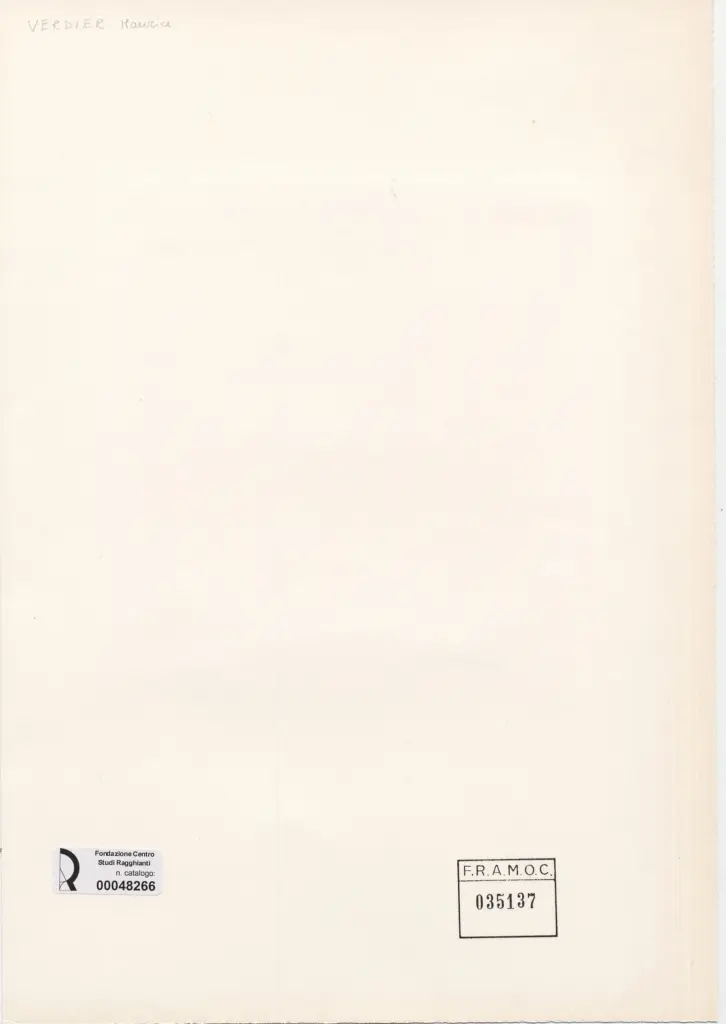 Anonimo, Anonimo , retro