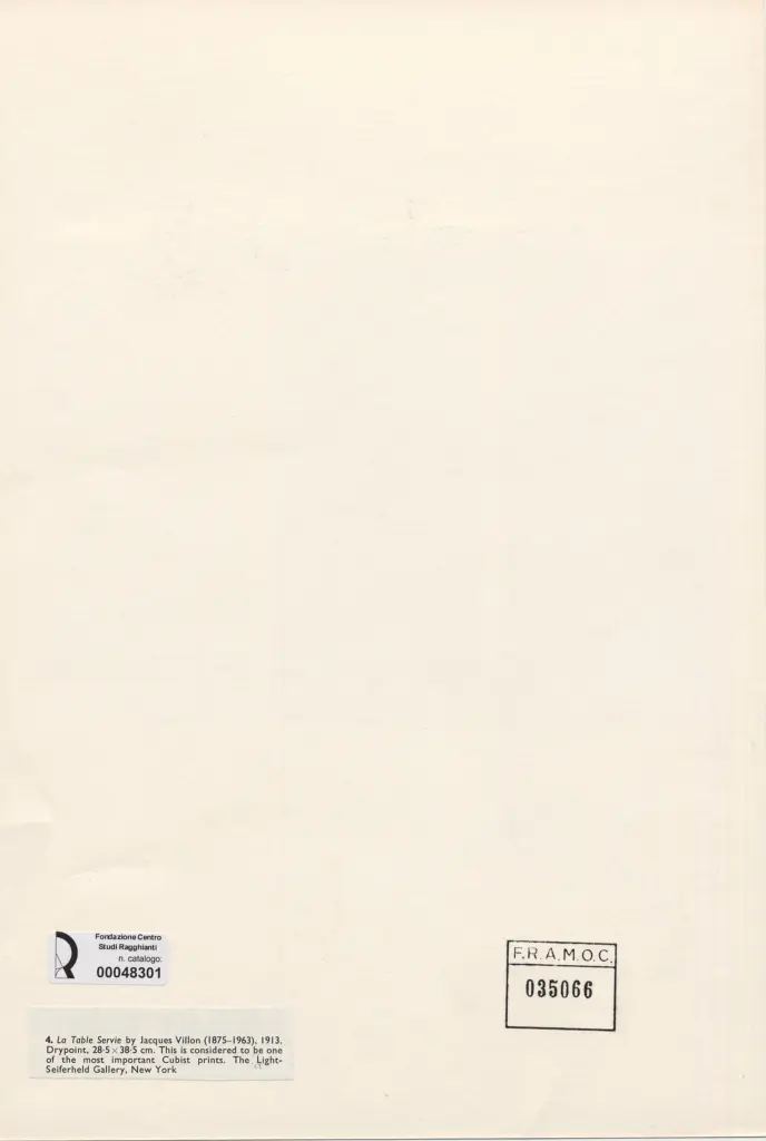 Anonimo, Anonimo , retro