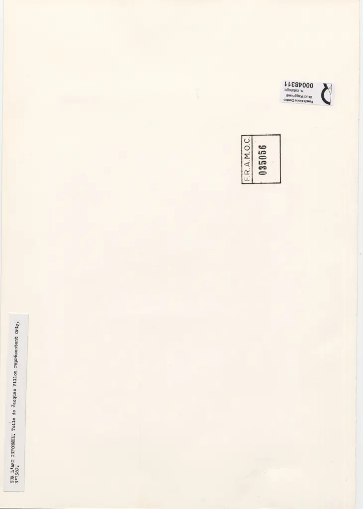 Anonimo, Anonimo , retro