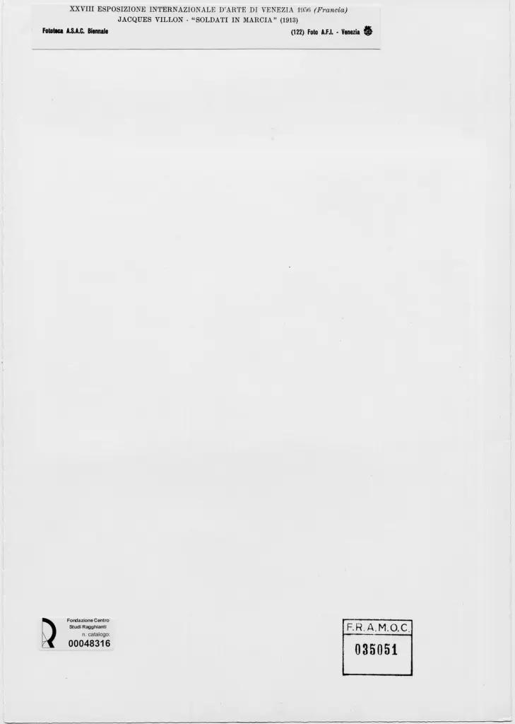 A.F.I. Agenzia Fotografica Industriale , retro