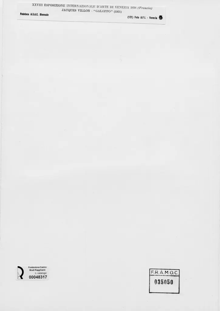 A.F.I. Agenzia Fotografica Industriale , retro