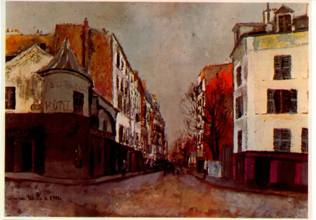 Galerie Bernheim-Jeune , Utrillo, Maurice , fronte