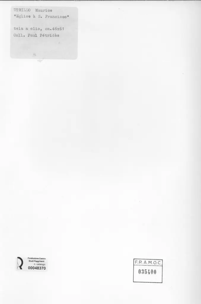 Anonimo , Utrillo, Maurice , retro