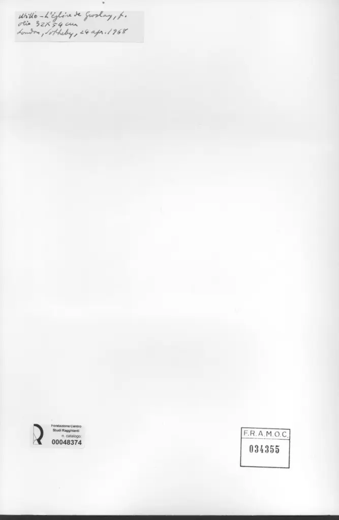 Anonimo , Utrillo, Maurice , retro