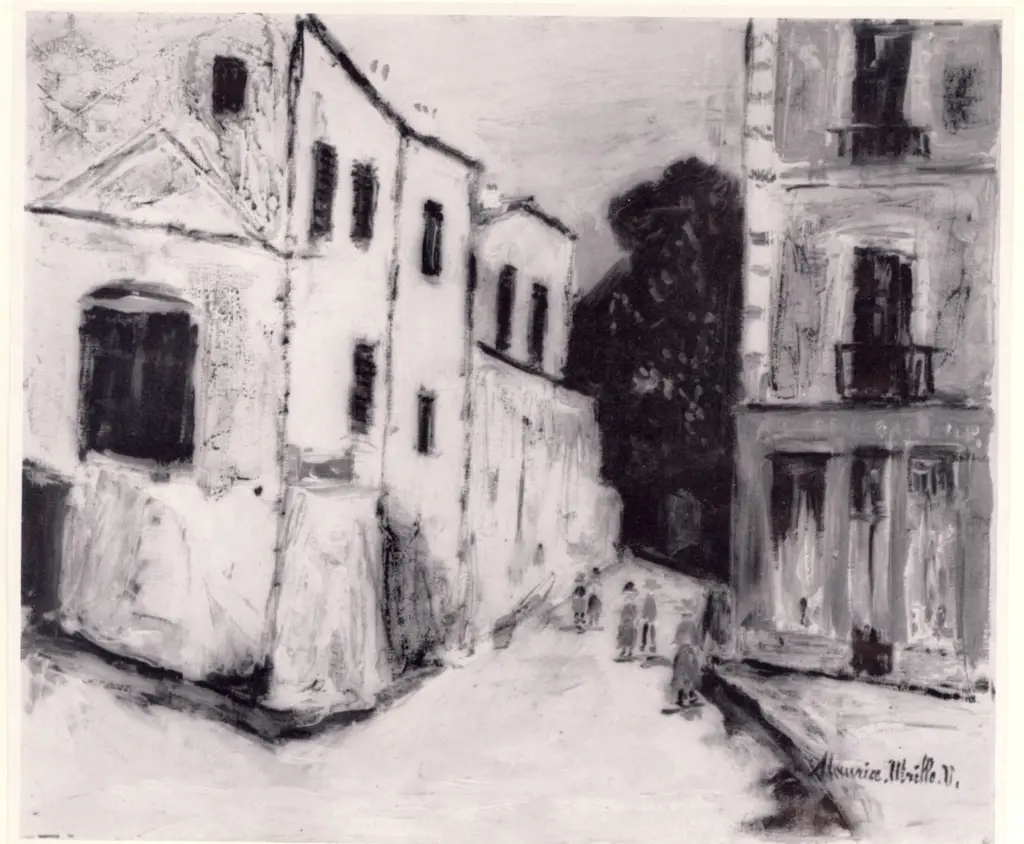 Anonimo , Utrillo, Maurice , fronte