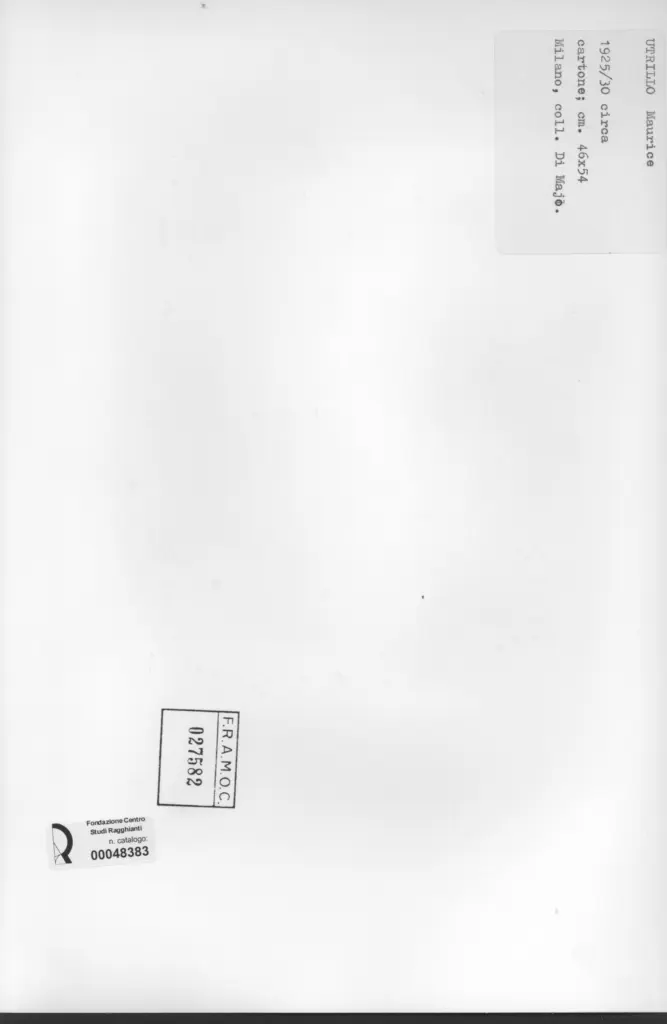 Anonimo , Utrillo, Maurice - sec. XX - Cabaret , retro