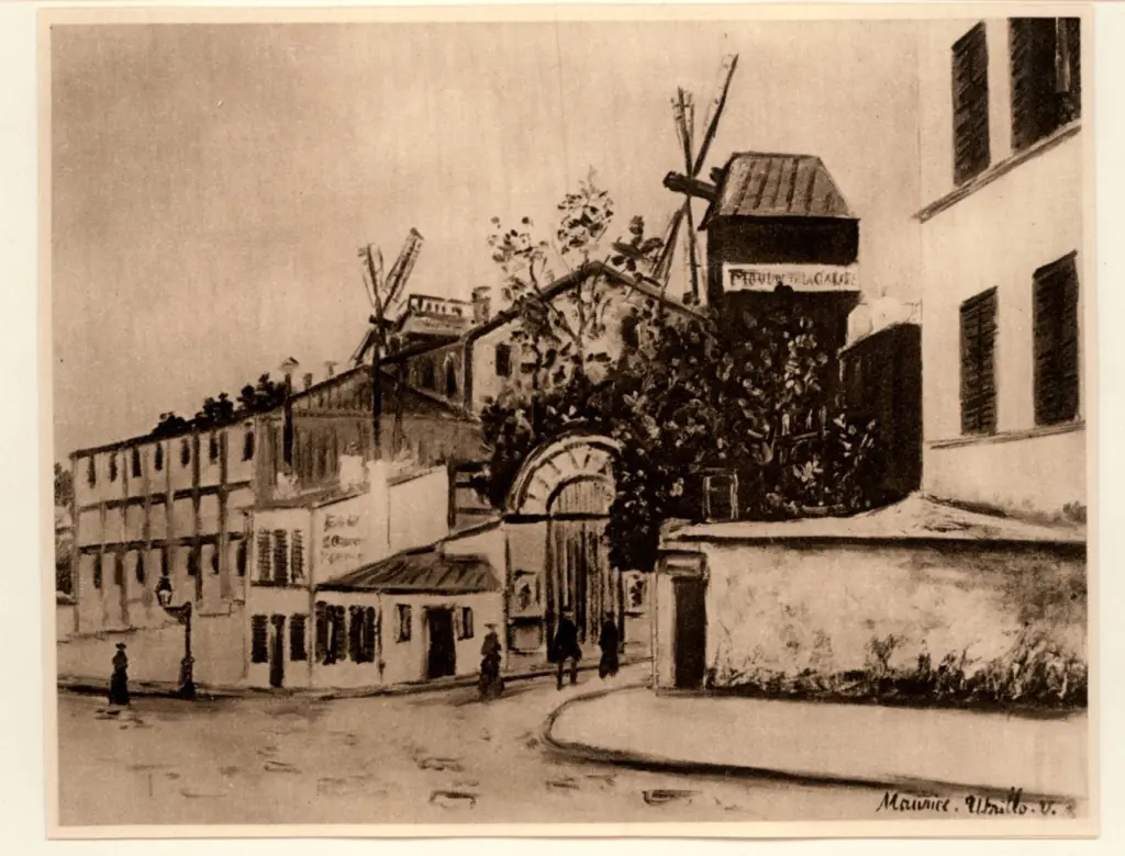 Utrillo, Maurice , Moulin de la Galette