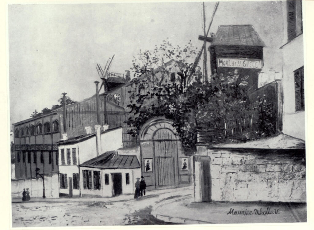 Anonimo , Utrillo, Maurice - sec. XX - Moulin de la Galette , fronte