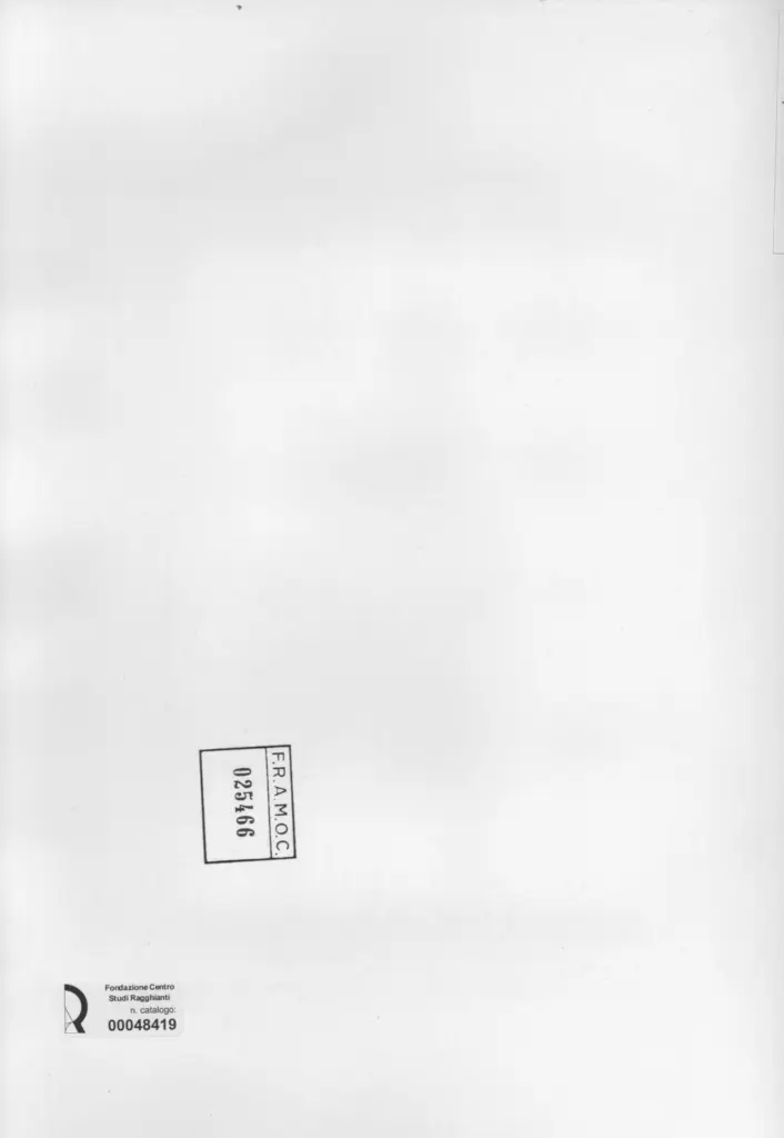 Anonimo, Anonimo , retro