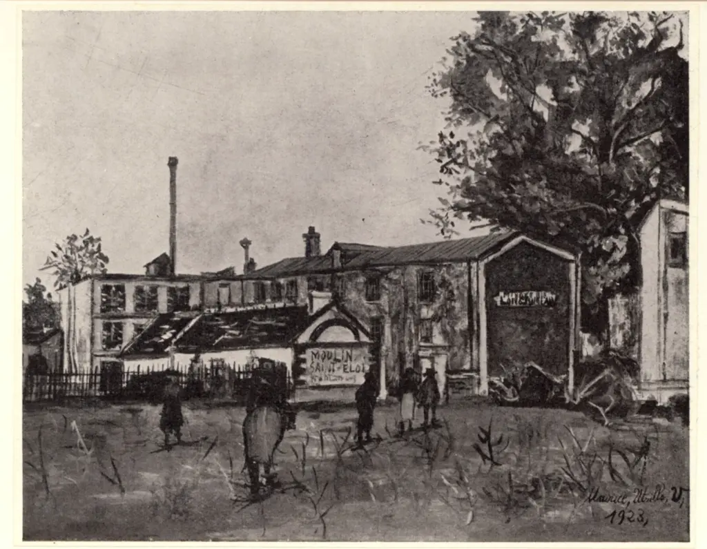 Utrillo, Maurice , Moulin St Eloi
