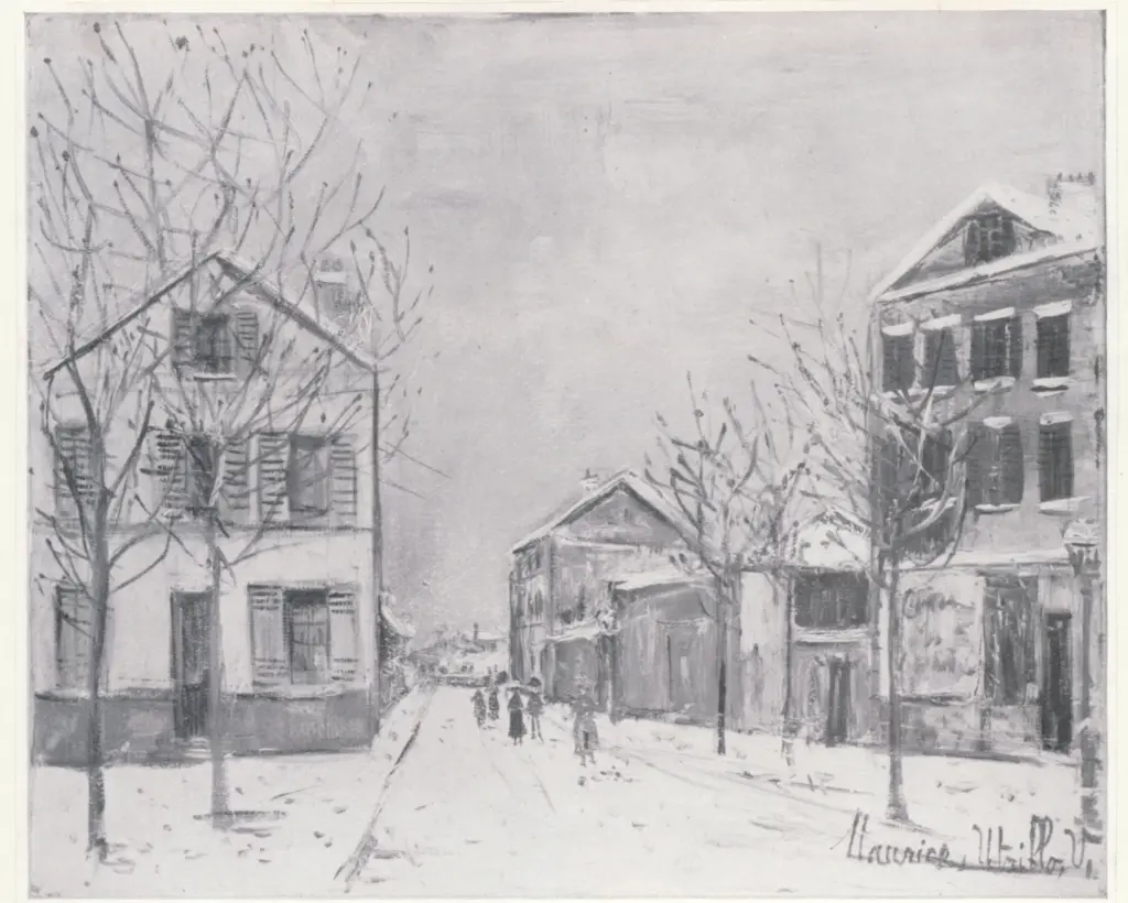 Utrillo, Maurice , Paysage d'hiver