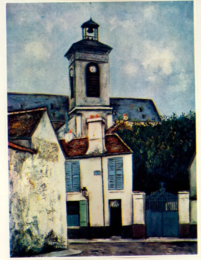 Anonimo , Utrillo, Maurice - sec. XX - Eglise de St. Marguerite , fronte