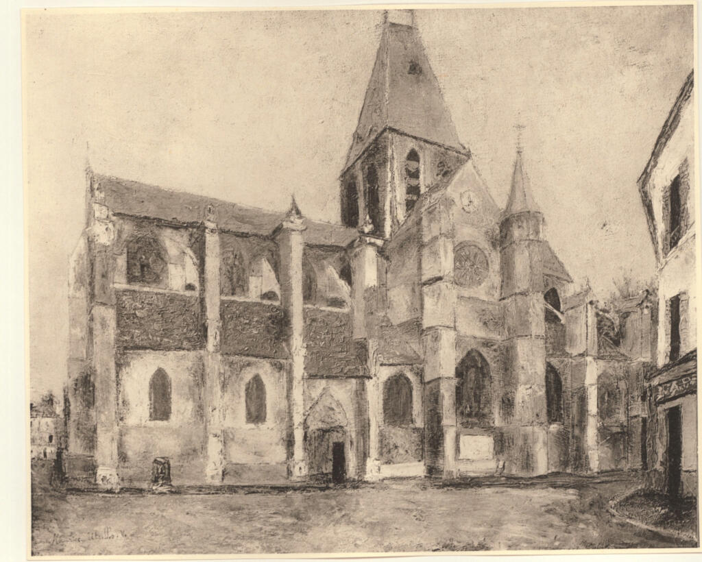 Utrillo, Maurice , Eglise de Villiers-le-Bel -