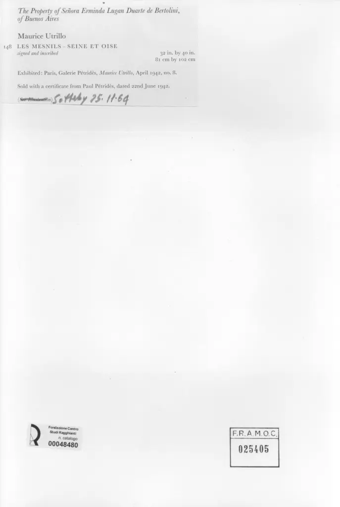 Anonimo, Anonimo , retro