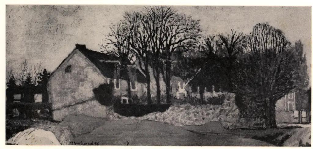 Vuillard, Edouard , Villa di Mallarm&eacute; a Valvins