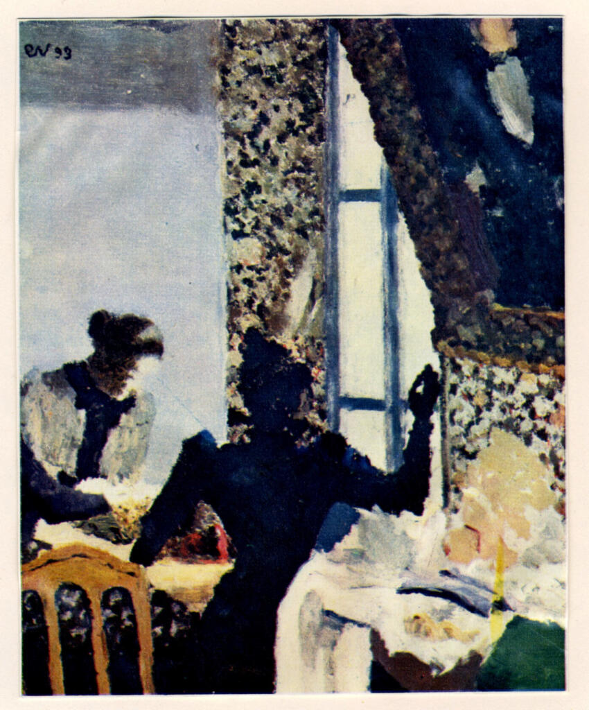 Anonimo , Vuillard, Edouard - sec. XIX - Sartoria , fronte