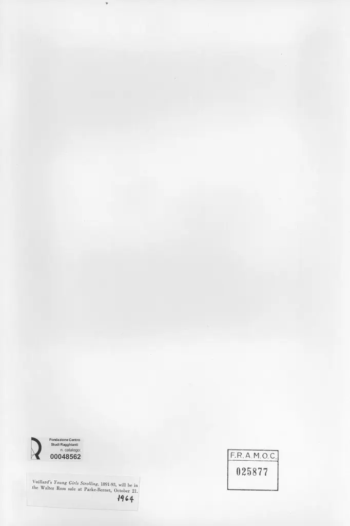 Anonimo , Vuillard, Edouard - sec. XIX - Young girls strolling , retro