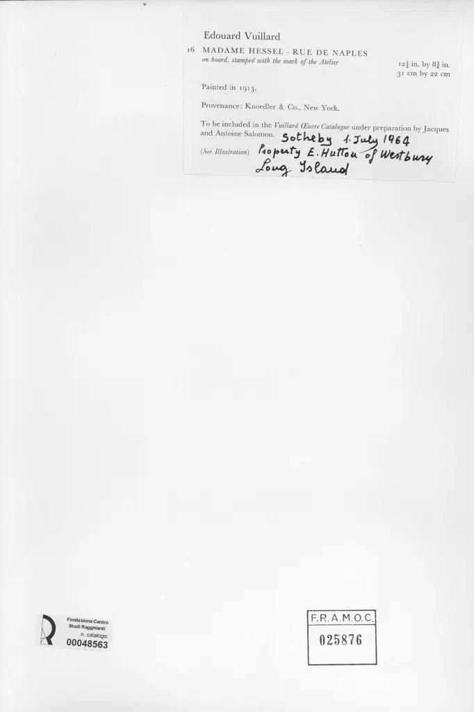 Anonimo, Anonimo , retro