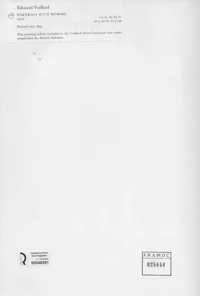 Anonimo, Anonimo , retro