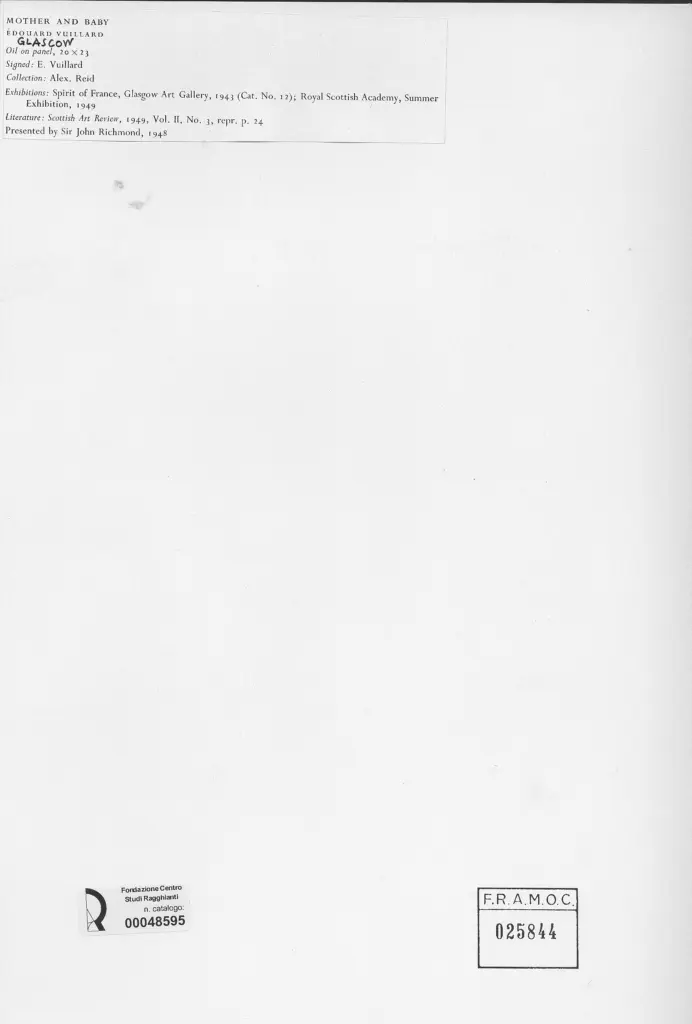 Anonimo , Vuillard, Edouard , retro