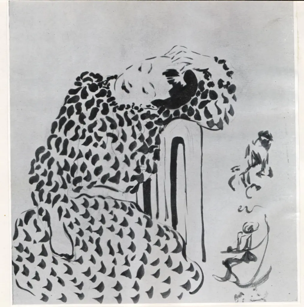 Anonimo , Vuillard, Edouard - sec. XIX - Jeune fille assise , fronte