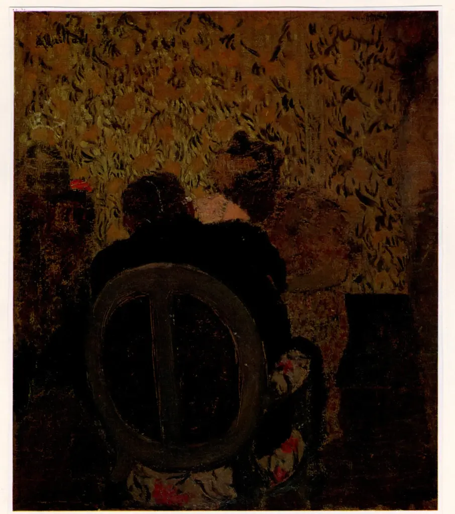 Anonimo , Vuillard, Edouard - sec. XIX - La manicure , fronte