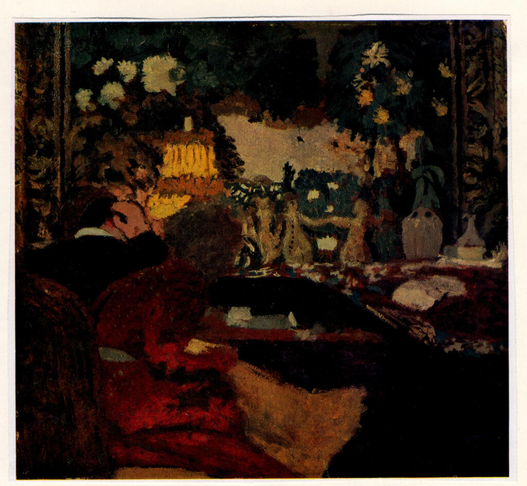 Anonimo , Vuillard, Edouard - sec. XX - Misia et Thadée Natanson - Rue St. Flrorentis , fronte