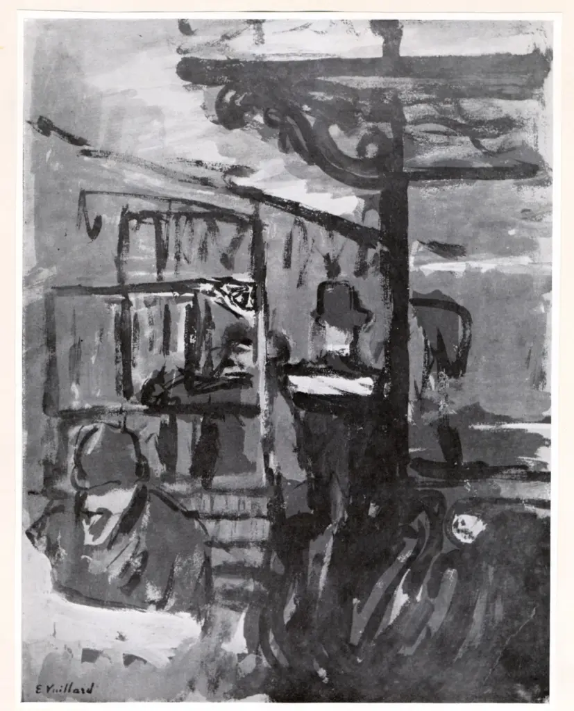 Anonimo , Vuillard, Edouard - sec. XX - Dans le Metro , fronte