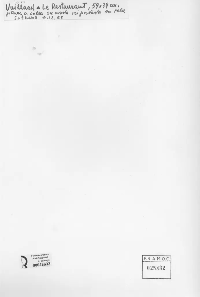 Anonimo, Anonimo , retro