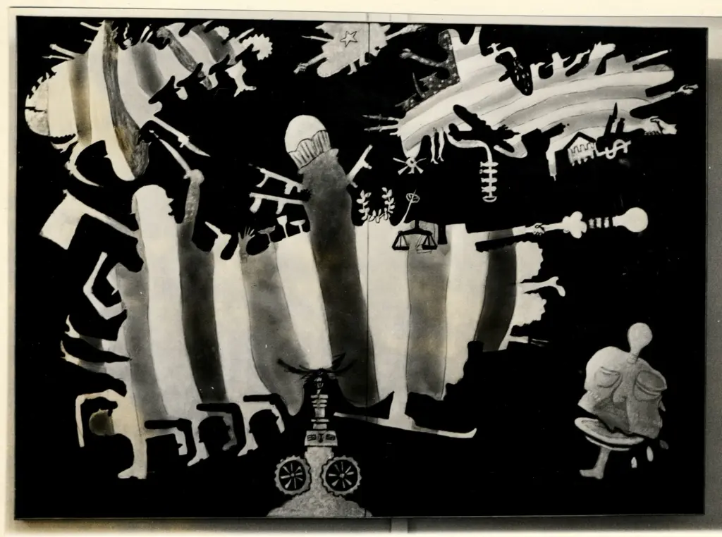 Anonimo , Weiss, Hugues - sec. XX/ XXI - Machine &agrave; gonfler les ballons militaires , fronte