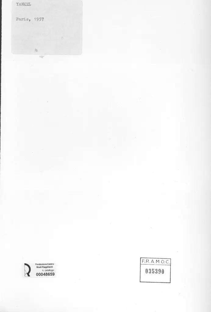 Anonimo , Yankel, Jaques - sec. XX - Paris , retro