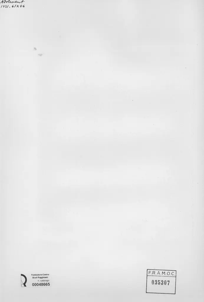 Anonimo, Anonimo , retro