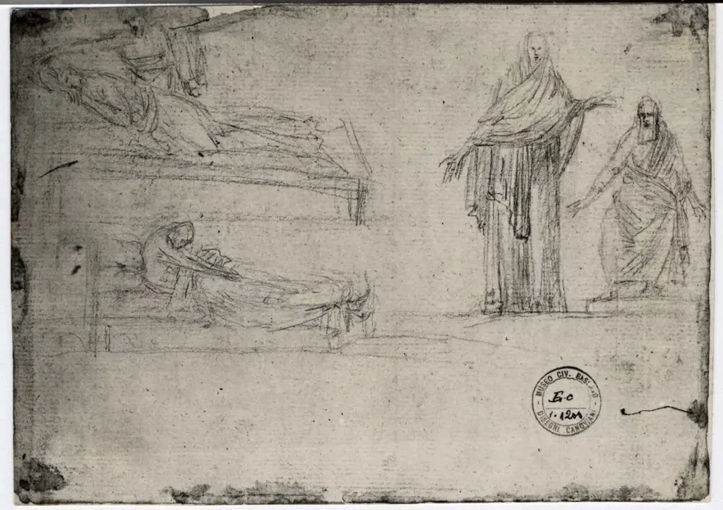 Anonimo , Canova, Antonio , fronte