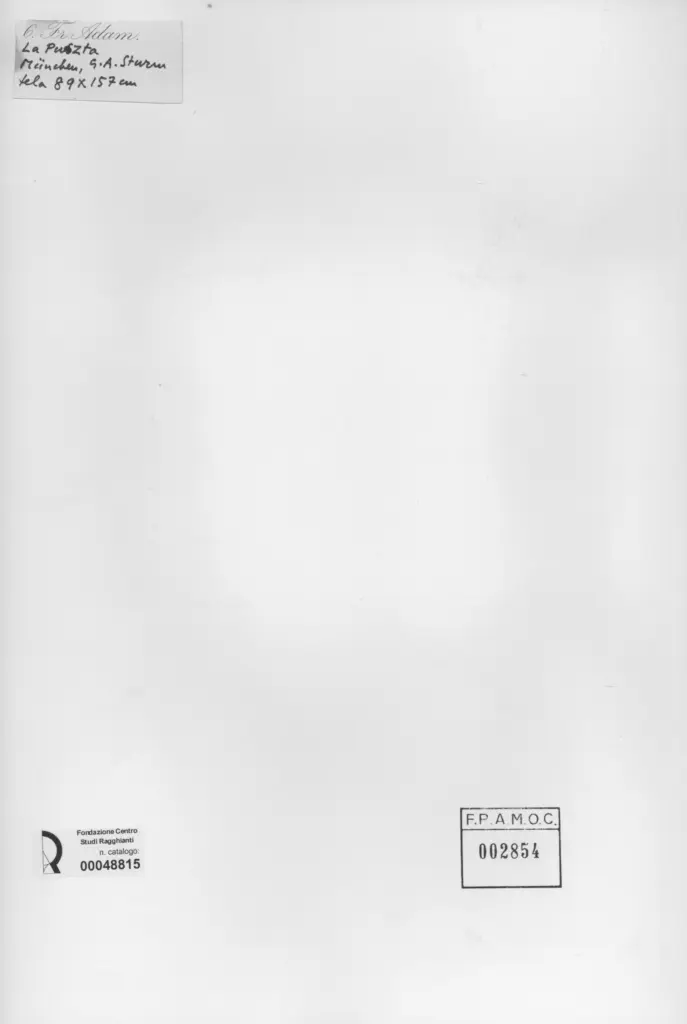 Anonimo , Adam, Franz - sec. XIX - Battaglia , retro