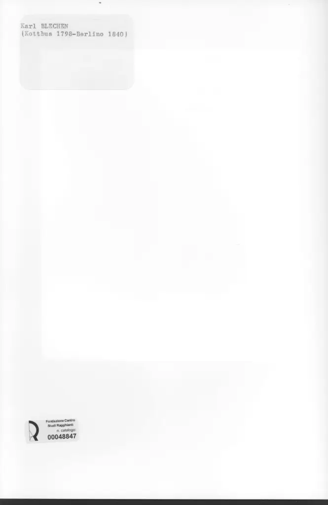 Anonimo , Blecher, Karl - sec. XIX - Giardino con donne , retro