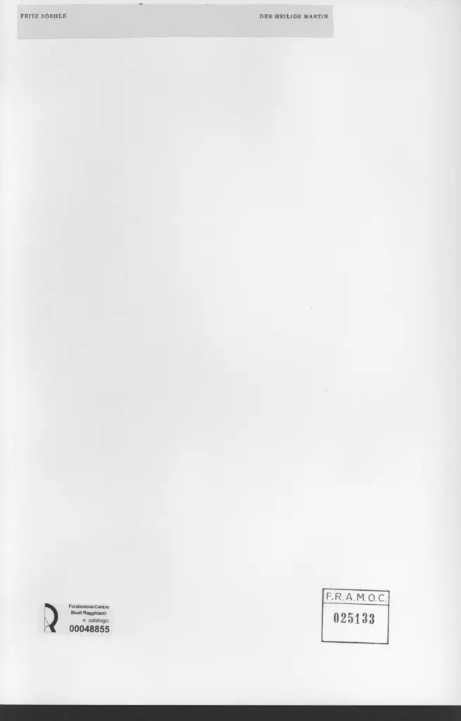 Anonimo , Boehle, Friz - sec. XIX/ XX - Der Heilige Martin , retro