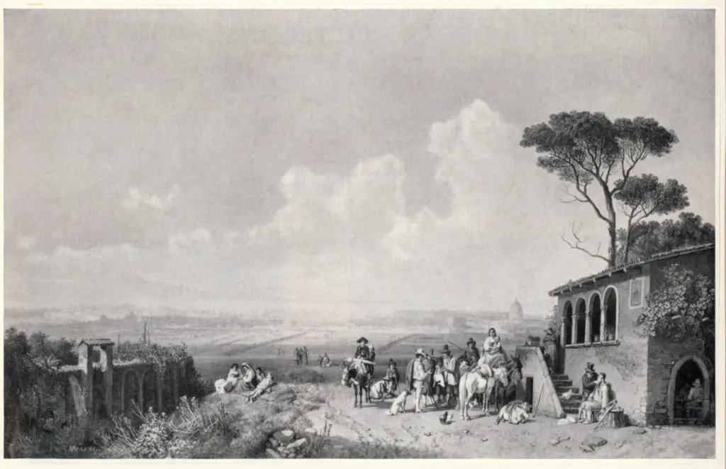 Anonimo , Burkel, Heinrich - sec. XIX - Das grose Rom , fronte