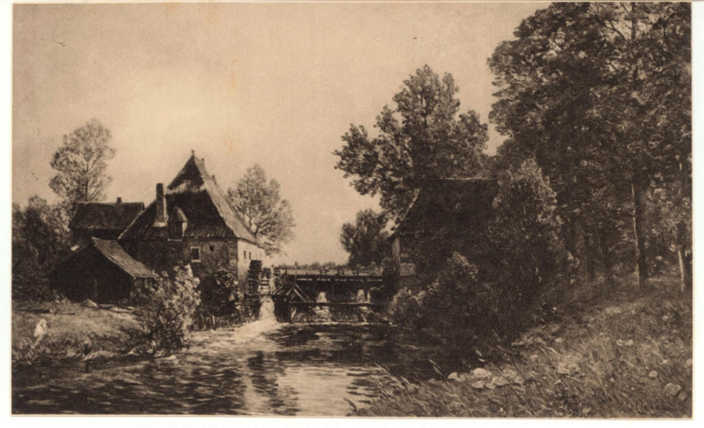 Anonimo , Canal, Gilbert - sec. XIX - Paesaggio , fronte