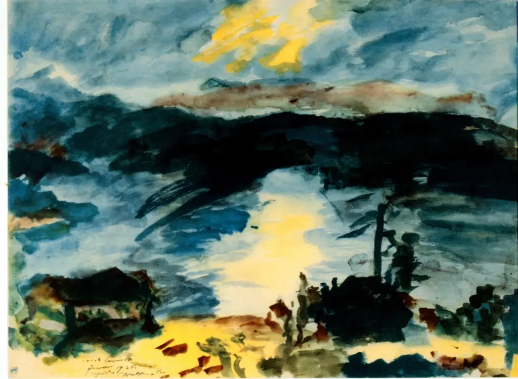 Anonimo , Corinth, Lovis - sec. XX , fronte