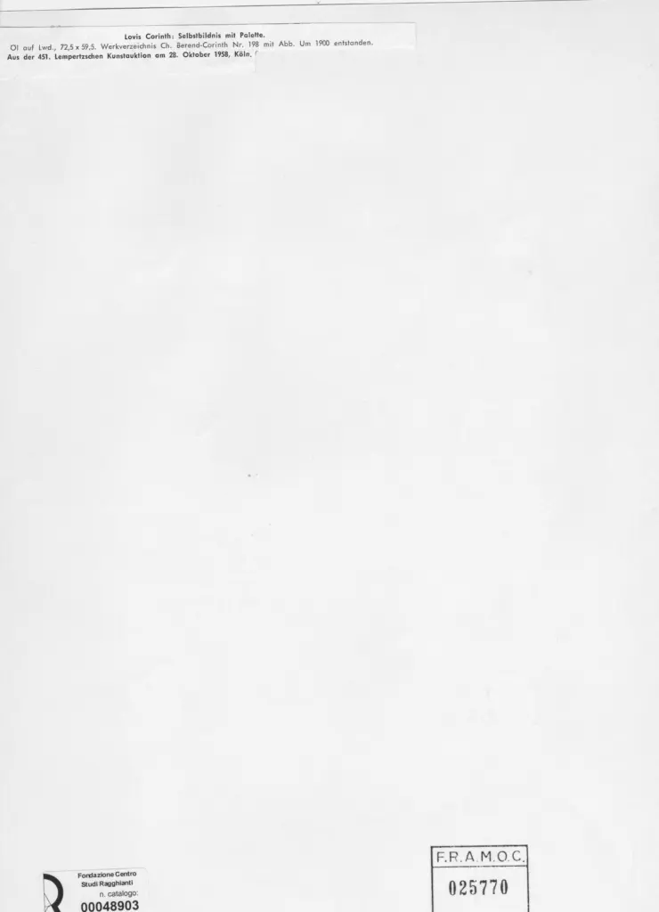 Anonimo, Anonimo , retro