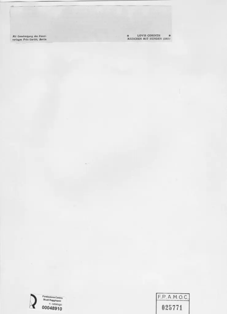 Anonimo, Anonimo , retro