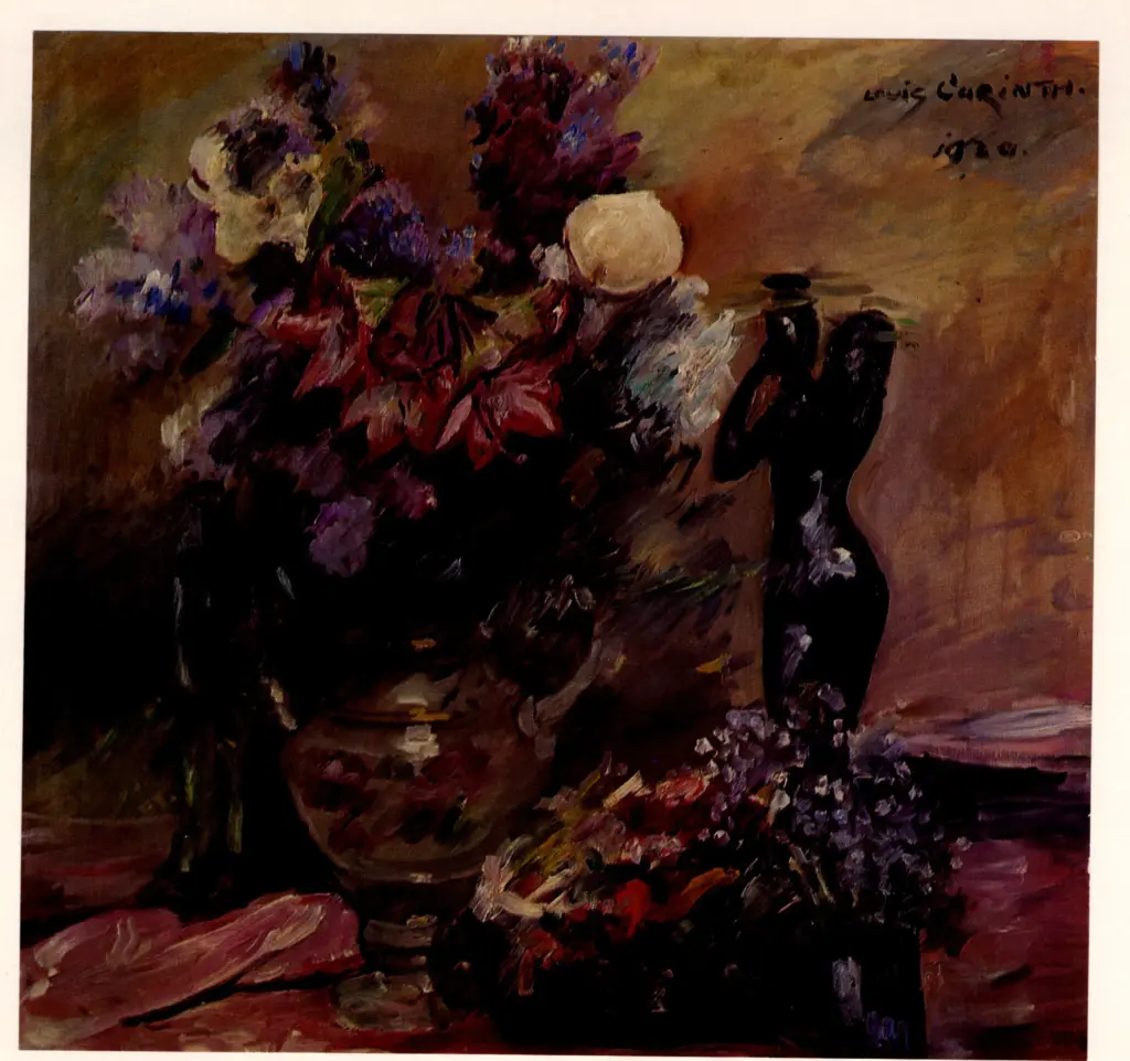 Anonimo , Corinth, Lovis - sec. XX - Blumenstilleben , fronte