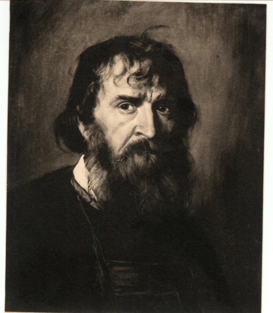 Anonimo , von Defregger, Franz - sec. XIX - Tiroler Bauernkopf , fronte